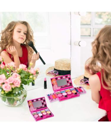 Playkidiz My First Princess Face Painting Set | Deluxe All-in-One Children's Cosmetic Kit with Washable Real Makeup Palette & Mirror - Buy Online on GoSupps.com