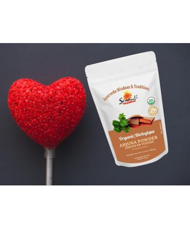 Organic Arjuna Powder 200g/ NPN 80093751/ Terminalia Arjuna/Supports Cardiac & Skin Health - Buy Online on GoSupps.com