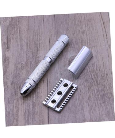 Doitool Steel Men's Razor - Premium Shaver with Structured Design Holder for Home Use - Buy Online on GoSupps.com