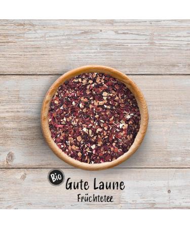  TASTE Guter Geschmack 2 kg of Organic Mood Fruit Tea - Loose Leaf - Fruit tea with hibiscus orange apple and rosehip - Taste Market - Buy Online on GoSupps.com