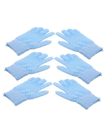 minkissy 3 Paires pour frotter le outil de bol Hammer Tools purateur m nager gommage corps Gommage corporel de pour peaux mortes de gommage pour le corps nylon