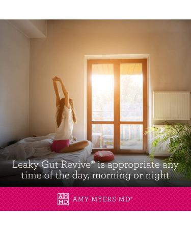 Dr. Amy Myers Leaky Gut Revive Powder - L Glutamine Supplement for Gut Repair & Health | Reduce Constipation, IBS, Bloating | Plant-Based Formula - Buy Online on GoSupps.com