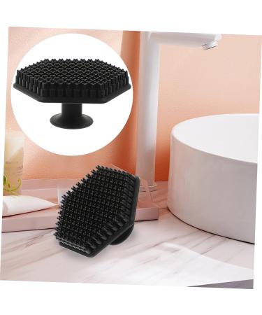 Angoily Silicone Face Brush Silicone Face Exfoliator Skin Care Tools Facial Cleansing Pad Shower Scrubber for Body Facial Scrubber Face Scrub Brush Silica Gel Bath Brush Soft Fur - Buy Online on GoSupps.com