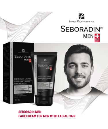 Seboradin Beard Face and Skin Cream for Men 50ml | Moisturizing and Revitalizing Face Cream | Anti-Aging Anti-Fatigue Beard Care | Moisturizing Sensitive Skin Care - Buy Online on GoSupps.com