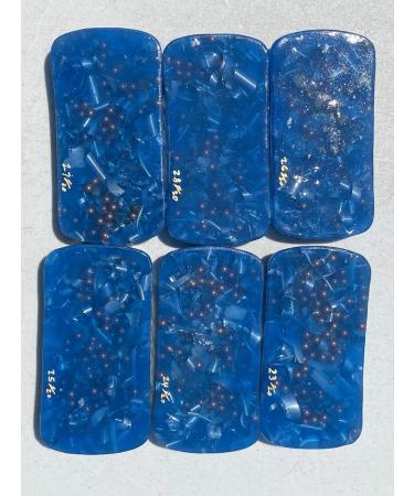 Light Blue Small Charging Plate - Cell Phone & Bed Orgone Generator - 528Hz Energy Accumulator - Beautiful Colors & Ingredients - Buy Online on GoSupps.com
