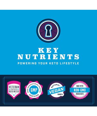 KEY NUTRIENTS Electrolytes Powder Packets - Blue Raspberry Flavor - 20 Pack Hydration Powder - Sugar-Free & Gluten-Free - Made in USA - Buy Online on GoSupps.com