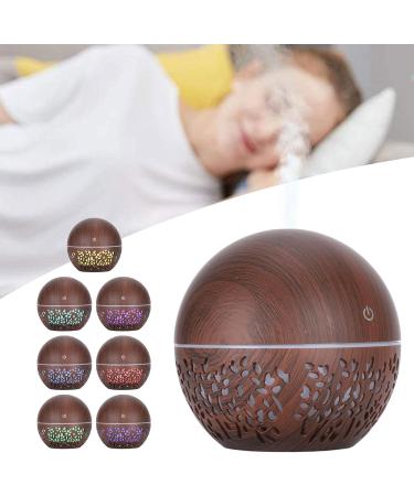 Buy Brrnoo 130ml Essential Oil Diffuser - Alexa-Compatible Aroma Therapy with 7 LED Colors for Home Yoga Spa & Office - Buy Online on GoSupps.com
