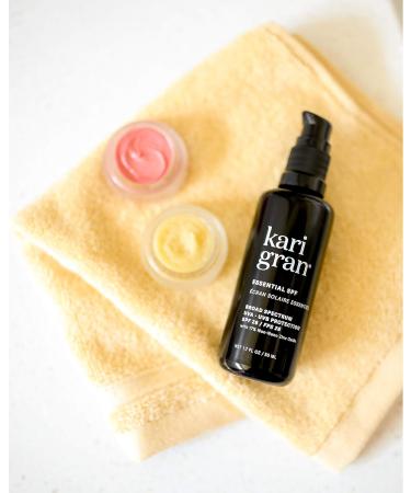 Kari Gran Natural Essential SPF 30 Moisturizing Facial Sunscreen - Plant-Based Ingredients (1oz / 30ml) | Shop Internationally - Buy Online on GoSupps.com
