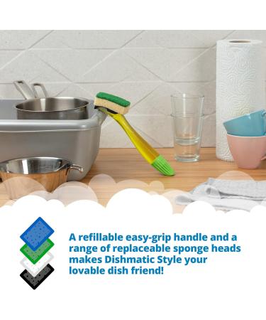 Dishmatic Fillable Washing Up Handle 8-9 (1pk) Green - Buy Online on GoSupps.com