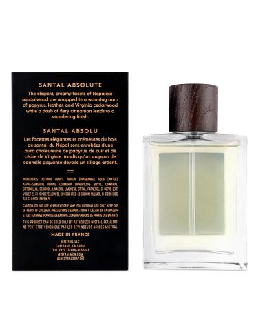 Mistral Cologne Santal Absolute 3.3 Fl Oz - Buy Online on GoSupps.com