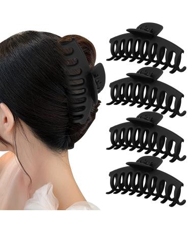 4 pieces of hair gripper hair clips large hair clip hair clip large thick hair hair clip black for non -slip hair clip hair styling accessories for women and girls - Buy Online on GoSupps.com