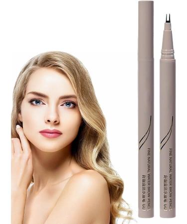 Double Tip Lower Lash - Ultra Fine Eyeliner | Liquid Eyebrow Pencil Smudge Proof Liquid Eyeliner Longwearing Eye Pencil Waterproof Eye Liner for Long-Lasting Eye Makeup Ngumms Dark Brown - Buy Online on GoSupps.com