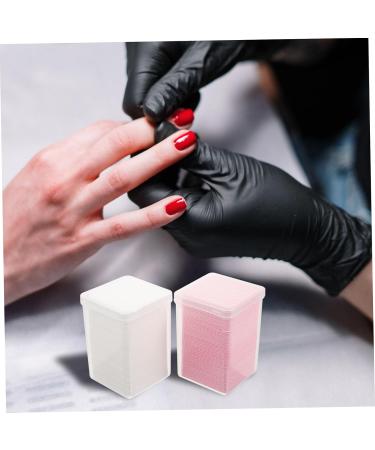  FOYTOKI 2 Boxes Eyelash Extension Cleaning Pads for Nail Polish Remover Cleaning Glue Bottles for Professional Home Use - Buy Online on GoSupps.com