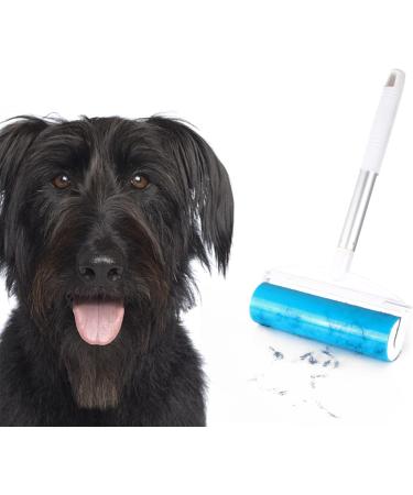 iLifeTech Washable Lint Roller - 20cm Reusable Cat & Dog Hair Remover for Clothes | Blue | International Shipping - Buy Online on GoSupps.com