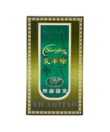 Smokeless Moxa Rolls Stick Moxa Wool 10Pcs Moxibustion Sticks One Box Healing Therapy Treatment for Body Parts