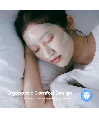 caraseoul Masque Visage Collag ne Glowganic Pro Masque Hydrogel Cor en avec Niacinamide & Ad nosine Boost clat Masque Nuit Hydratant Vegan Soin Cor en 1 19 oz (34 g) x 4  - Buy Online on GoSupps.com