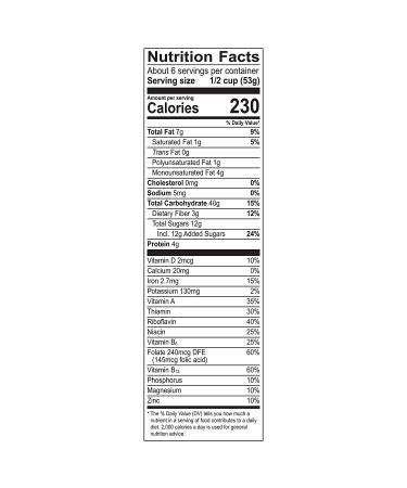 Honey Bunches of Oats Honey Roasted Granola Cereal - 11 oz (Pack of 5) | High Fiber & Whole Grain Breakfast Snack (88679) - Buy Online on GoSupps.com