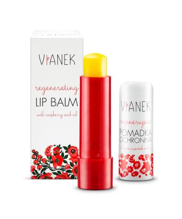 VIANEK regenerating lip balm. Lip balm for women and men. Natural cosmetics size 4.6g.