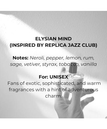 Elysian Mind Maison Margela Jazz Club Replica EDT 30ml Spray | Valentines Day Gift - Exotic Fragrance with Neroli Pepper Rum & Vanilla | Long-Lasting Unisex Perfume - Buy Online on GoSupps.com
