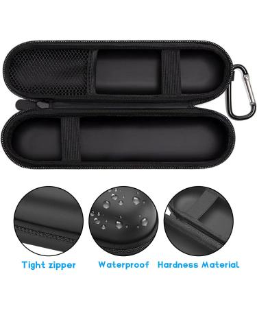 Chenkee Portable Hard Shell Travel Case for Oral-B Toothbrush - 2 Pieces EVA Travel Etui (Black) - Buy Online on GoSupps.com