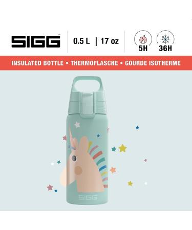 SIGG Isolated Drinking Bottle for Children - Shield Therm One Perfect for Carbonated Drinks - Durable & Stylish eCommerce Shipping Worldwide - Buy Online on GoSupps.com