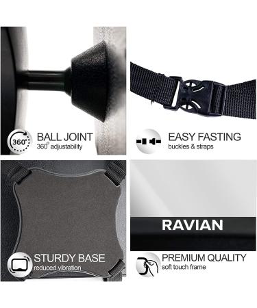 Shatterproof Adjustable Baby Car Mirror for Back Seat - Safest Newborn Essentials for Rear Facing Infants, Kids and Pets | Pack of 1 - Buy Online on GoSupps.com