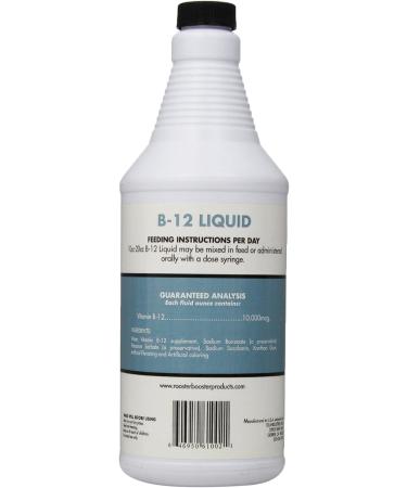 Rooster Booster B-12 Sheep and Goat Liquid - 32oz - Buy Online on GoSupps.com