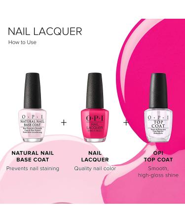 OPI RapiDry Nail Polish Drying Top Coat - Quick Drying, High Shine & Glossy Finish - 0.5 fl oz - Buy Online on GoSupps.com