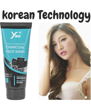 yana charcoal Skin Care Travelling Beauty Face Wash Facial - Buy Online on GoSupps.com