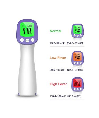 Shecare Touchless Infrared Forehead Thermometer for Adults and Kids - Non-Contact Medical Thermometer for Baby Fever - Digital Thermometer - Buy Online on GoSupps.com