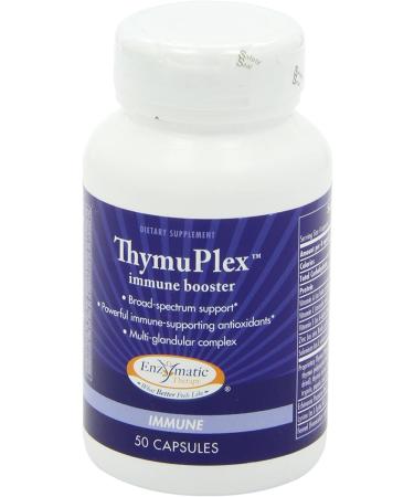 Nature's Way ThymuPlex Immune Formula 50 Capsules - Buy Online on GoSupps.com