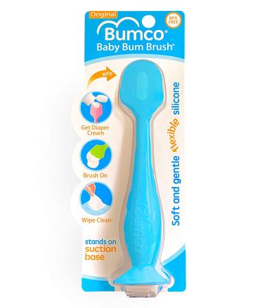 Baby Bum Brush - Original Diaper Rash Cream Applicator | Soft Silicone  Gift Idea [Blue] - Buy Online on GoSupps.com
