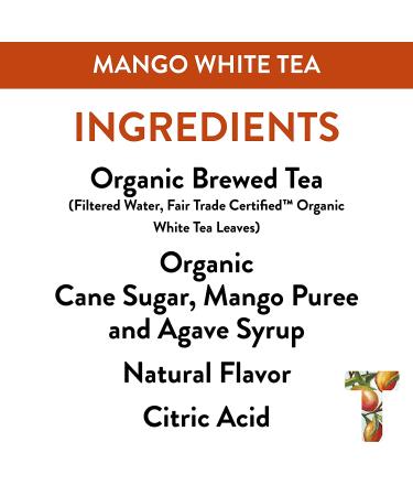Honest Tea Mango Acai White Organic Tea - 59 Fl Oz | Refreshing & Natural - Buy Online on GoSupps.com