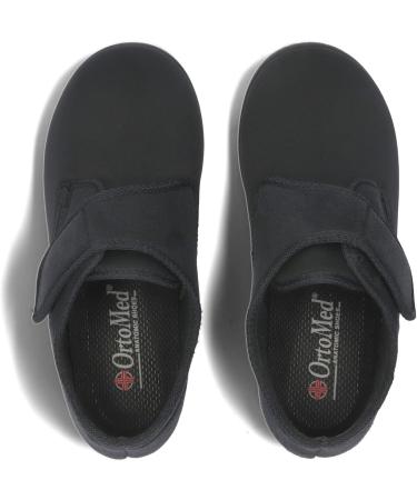 OrtoMed Adjustable Orthopedic Shoes for Men & Women - Velcro Fastener EU Size 36-46 Black - Comfort & Support - Buy Online on GoSupps.com