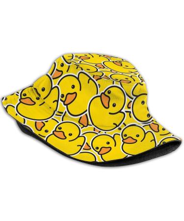 Rubber Duck Pattern Bucket Hat - Fashionable Sun Cap for Women and Men - Buy Online on GoSupps.com