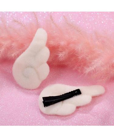 Beaupretty Girl Hair Clips Cartoon Hair Clips Plush Angle Wings Hair Clips Non Slip Hair Barrettes Kawaii Hair Alligator Clips for Girls Women Party Cosplay 1pair Womens Hair Clips - Buy Online on GoSupps.com