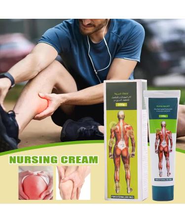 Pruojhw Knee cream muscle massage cream 100 g soothing nongreasy body care for legs back shoulders daily use work home on the go training - Buy Online on GoSupps.com