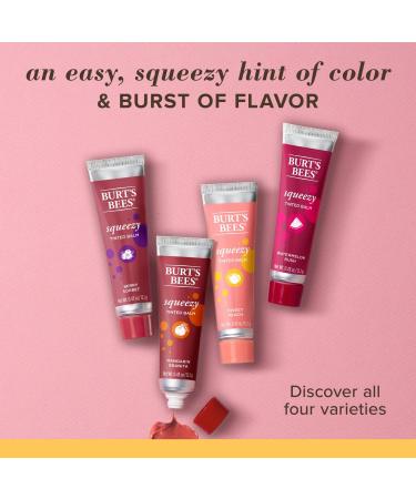 Buy Burt's Bees 100% Natural Squeezy Tinted Lip Balm - Berry Sorbet 0.43 Oz | International Shipping Available - Buy Online on GoSupps.com
