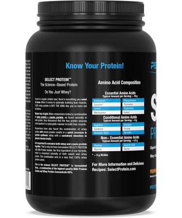 PEScience Select Protein Powder, Whey and Casein Blend, Clean Protein Powder for Women and Men, Low Calorie, Low Carb, Keto Friendly, Gluten Free - Pumpkin Pie, 27 Servings - Buy Online on GoSupps.com