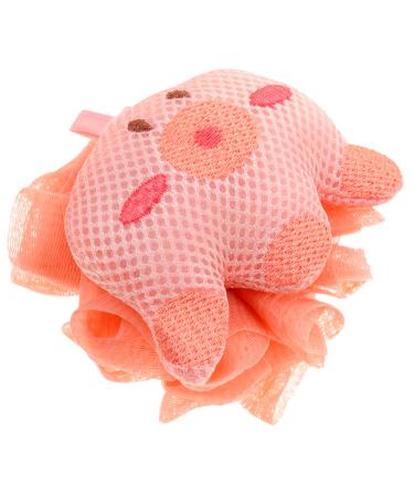 POPETPOP Cartoon Bath Ball Bath Sponges Bathing Flat Body Scrubber Sticks to Wall Shower Pouf Bath Loofah Shower Puff Shower Loofah Body Sponges Shower Baby Large Cleaning Supplies