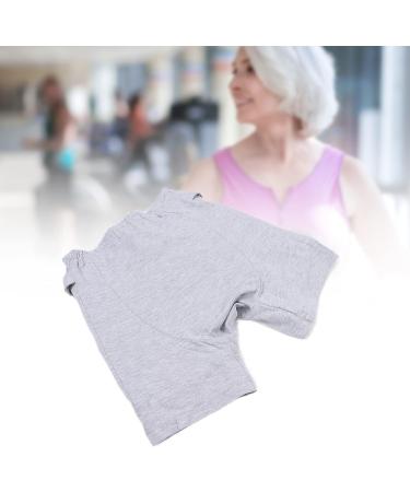 Best Older Hip Protection Shorts | Comfortable & Breathable Hip Cushion for Seniors | Security & Safety Pants (Gray L) - Buy Online on GoSupps.com