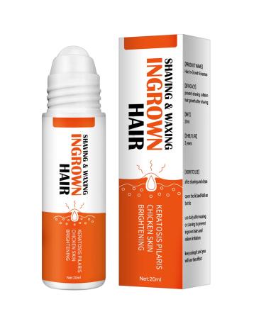 Ingrown Hair Treatment-Razor Bumps Stopper-Alcohol FREE-After Shave or Wax Serum for Men and Women Face Neck Bikini Area Legs and Underarm Area