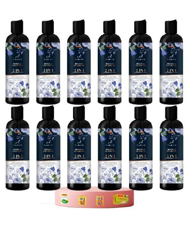 13.52 Fl. Oz. Varlis Herbal Shampoo Conditioner 2in1 Butterfly Pea Ginger Nourish Smooth Hair Set 12 By Beautygoodshop Get Free For You Beauty Gifts