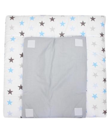 Buy Tuptam Changing Pad with 2 Terry Covers - Stars Gray/Blue 70x70 cm | International Shipping Available - Buy Online on GoSupps.com