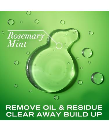 OGX Clarifying Strength Rosemary Mint Shampoo - Sulfate-Free Oil & Buildup Remover for Oily Hair - 13 fl. oz - Buy Online on GoSupps.com