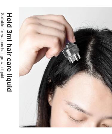 Peine Hair Applicator 3 Ml Massage Massage Promotes Oil Absorption Oil Applicator Oil to Prevent Leakage for Liquid Hair Growth BLACK - Buy Online on GoSupps.com