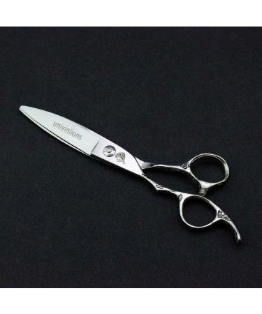 6 inch Left Hand Scissors Slide and Dry Shears Lefty Barber Accessories for Left Handed Hairdresser Professional Lefty Hairdressing Cutting Scissors Straight Clippers - Buy Online on GoSupps.com