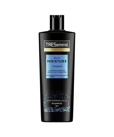 Unilever TRESemm Rich Moisture Shampoo for dry damaged hair 3 x 400 ml