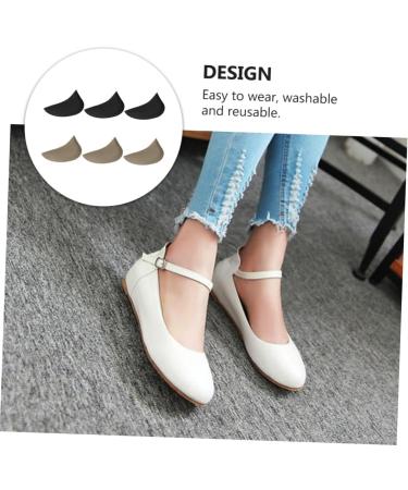LIFKOME 6 Pair Foot Pad Gel Insoles - Orthotic Shoe Inserts for Flat Feet & Plantar Support - Comfortable Arch Support with Double-Sided Tape - Buy Online on GoSupps.com
