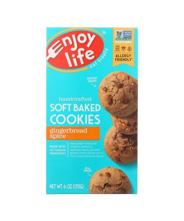 Enjoy Life Foods Soft Baked Cookies Gingerbread Spice 6 oz (170 g)